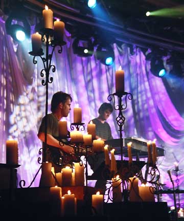Band with Candles